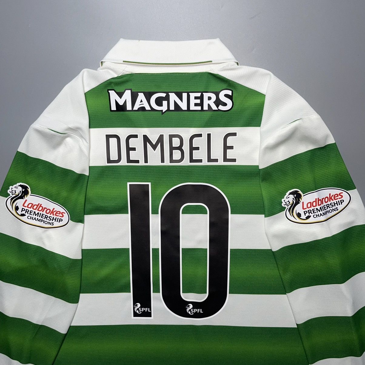 New Balance CELTIC NEW BALANCE 2016/2017 SOCCER HOME JERSEY #10 DEMBELE Size US XL / EU 56 / 4 - 13 Thumbnail