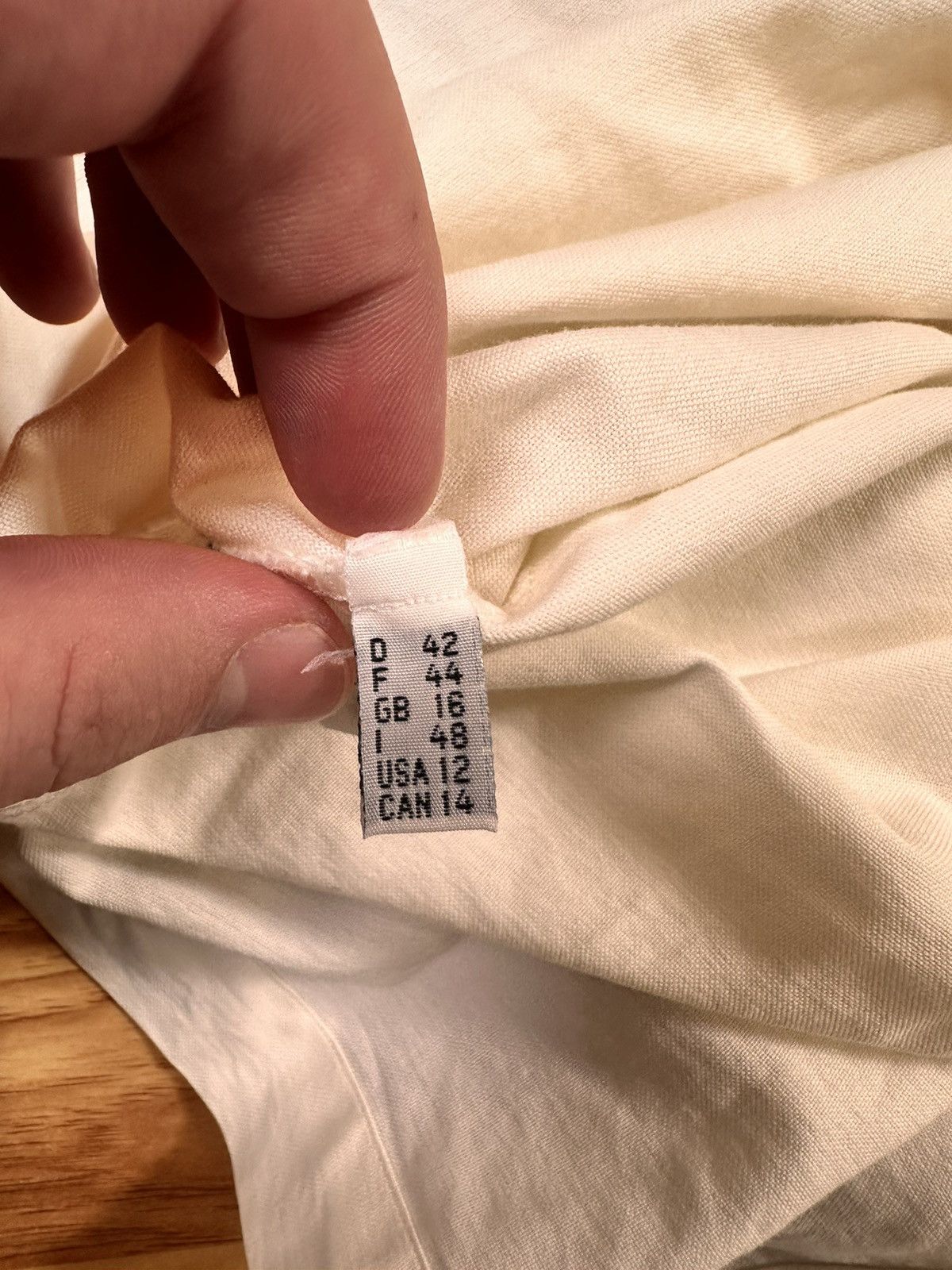Burberry Burberry vintage white dress Size XL / US 12-14 / IT 48-50 - 9 Thumbnail