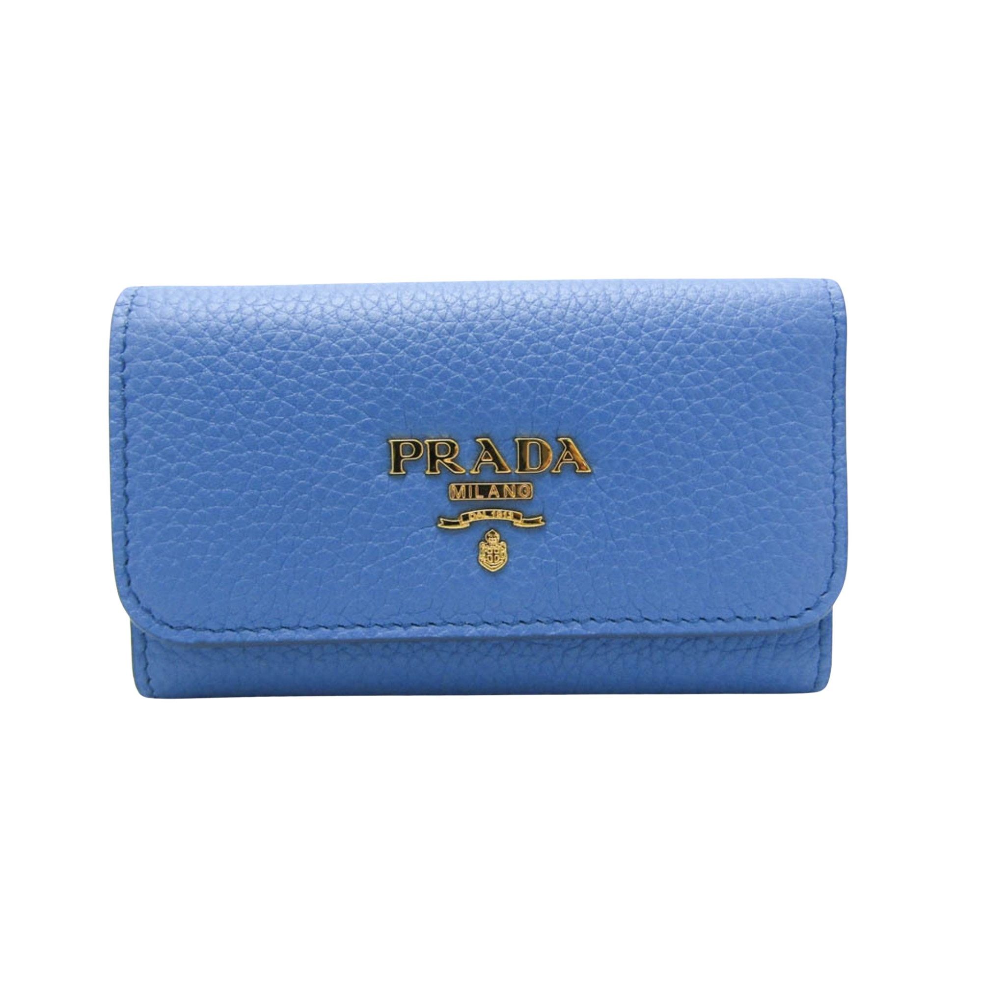 Prada Blue Leather Wallet (Pre-Owned) Size ONE SIZE - 1 Thumbnail