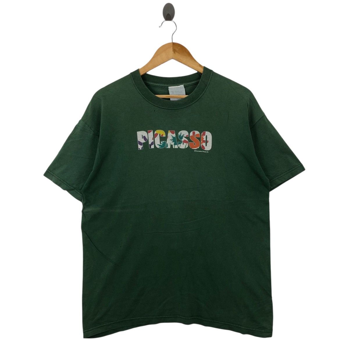 Vintage Vintage 04 PICASSO T Shirt Flowers Art Size US M / EU 48-50 / 2 - 1 Thumbnail