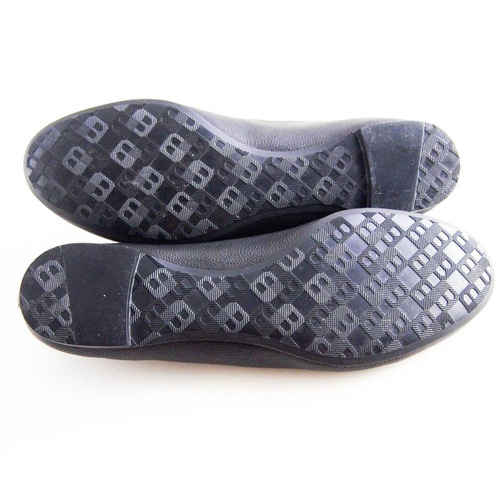 Bally Bally Merak Flats Black Leather Womens EU 36 US 5.5 $520 Size US 5.5 / IT 35.5 - 8 Thumbnail