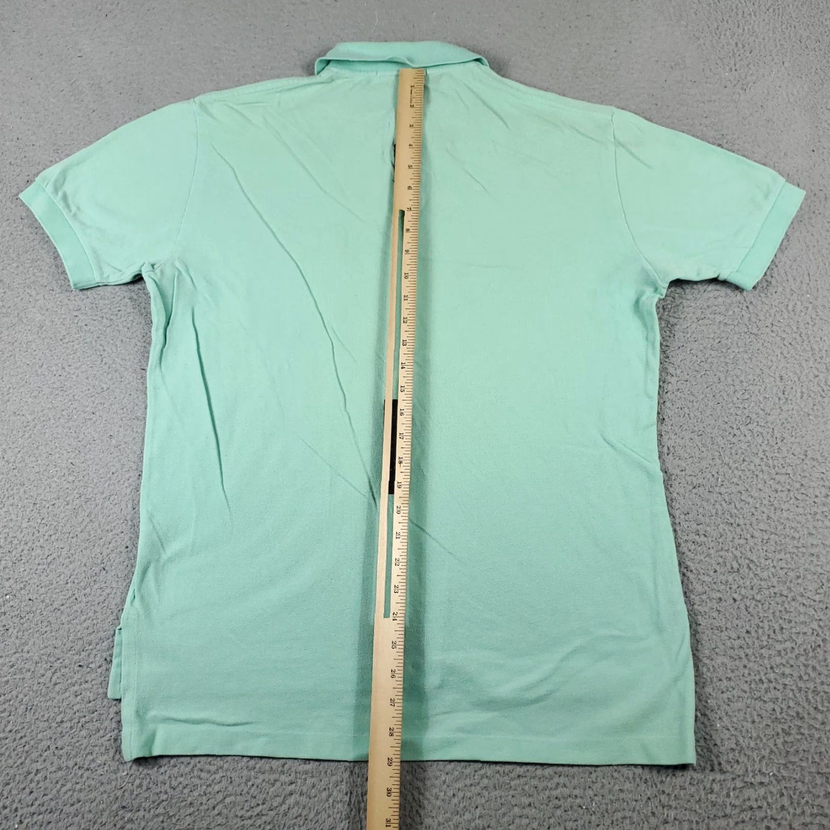 Ralph Lauren Ralph Lauren Polo Shirt Mens Medium Green Solid Casual Short Sleeve Size US M / EU 48-50 / 2 - 4 Thumbnail