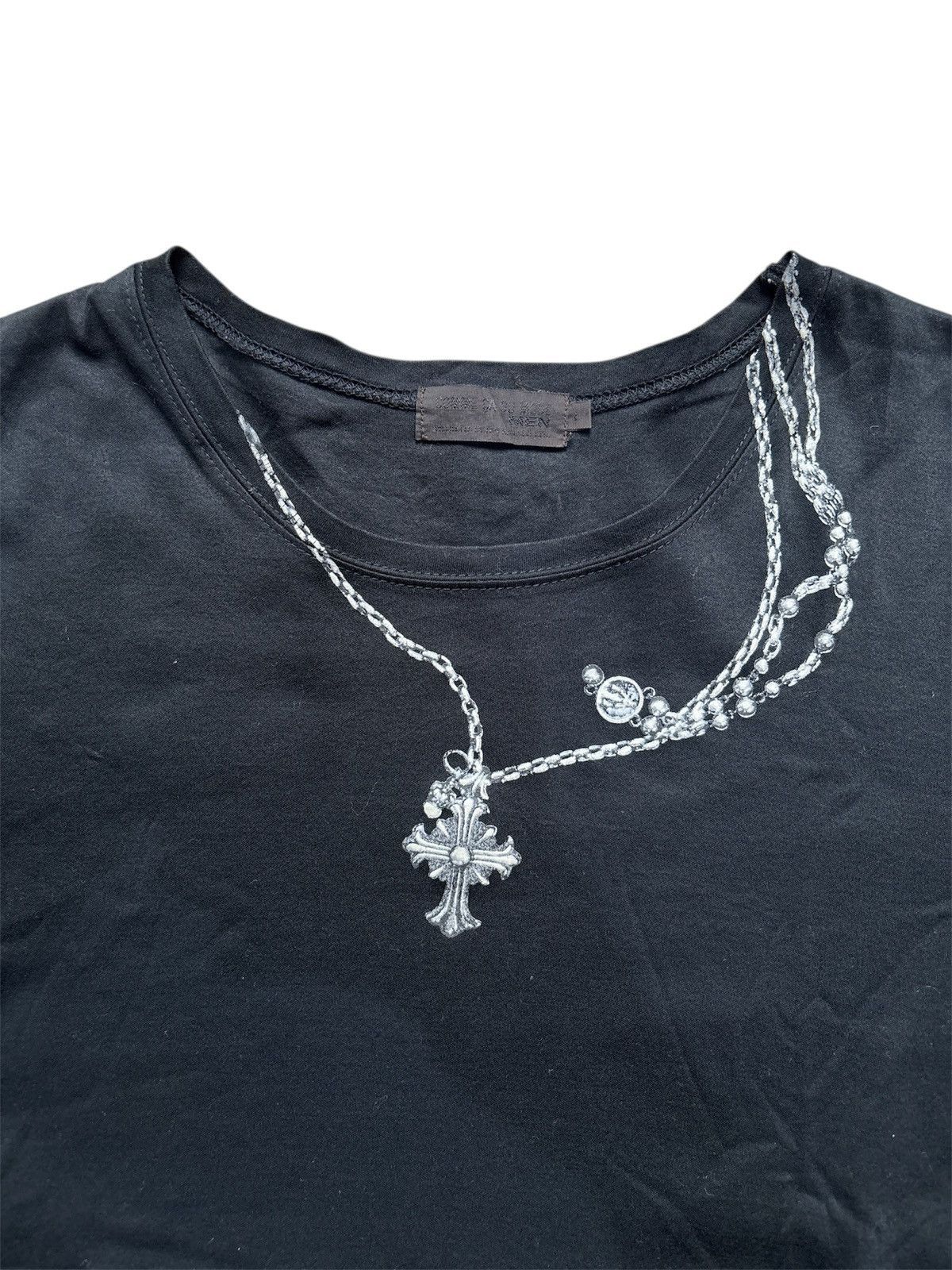 If Six Was Nine Cross Necklace Print T-shirt Size US L / EU 52-54 / 3 - 2 Thumbnail