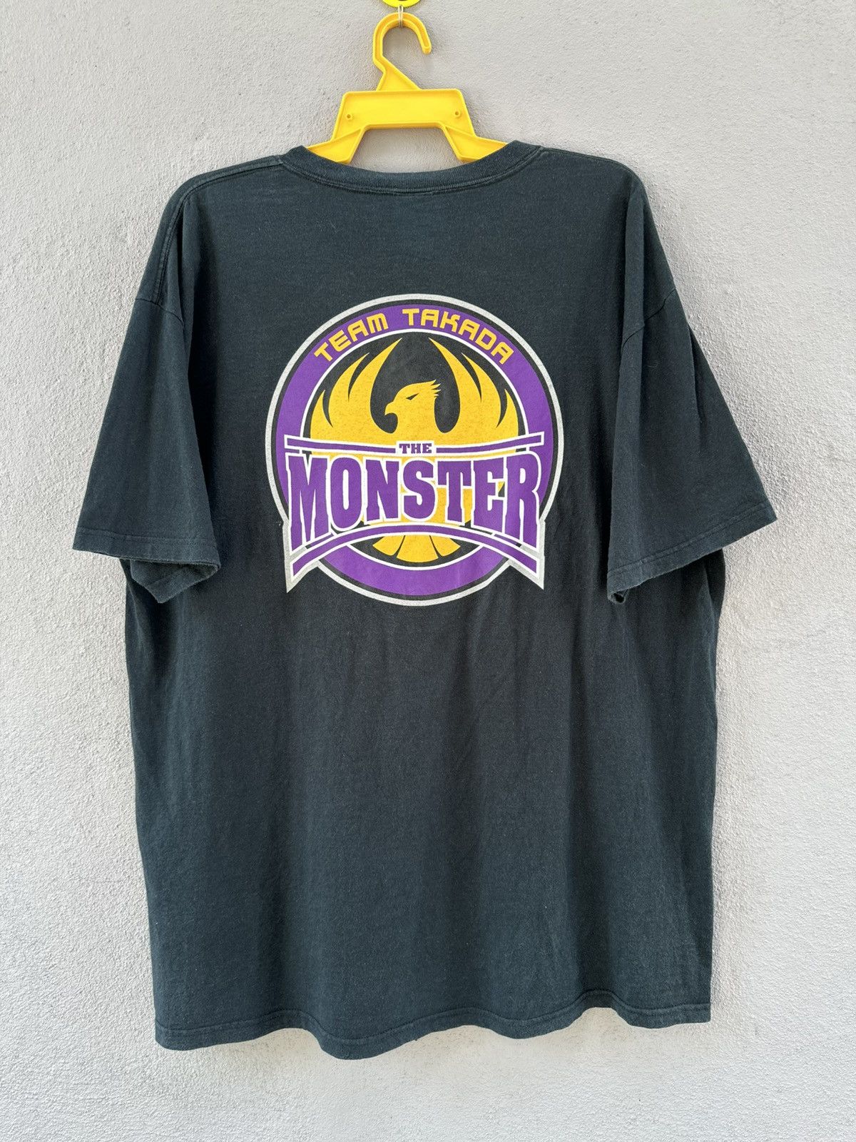 NBA Thrashed Vintage The Monster Team Takada Faded Tee Size US XL / EU 56 / 4 - 2 Thumbnail