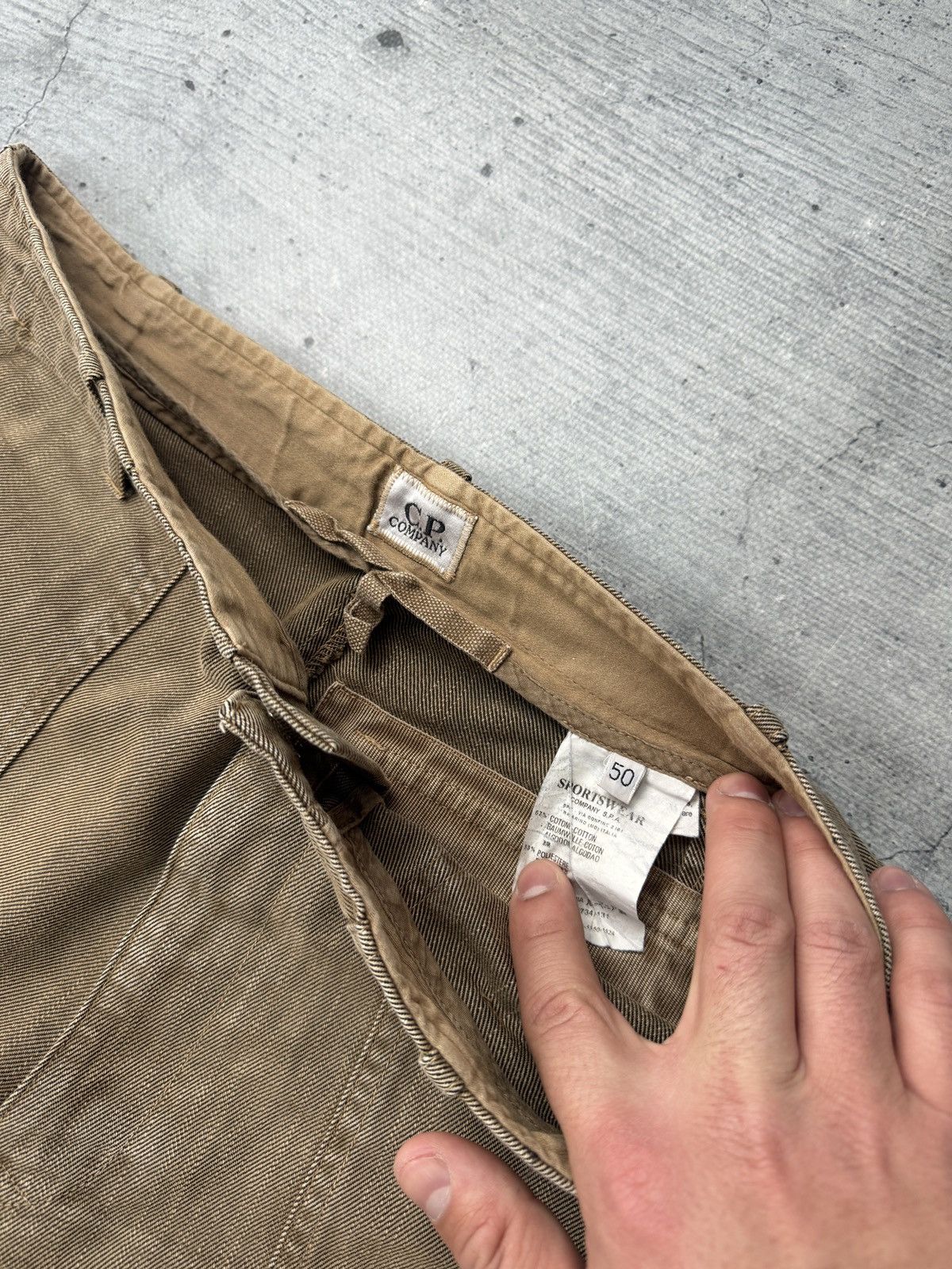 C.P. Company CP Company Linen Trousers Archive Vintage Size US 34 / EU 50 - 4 Thumbnail