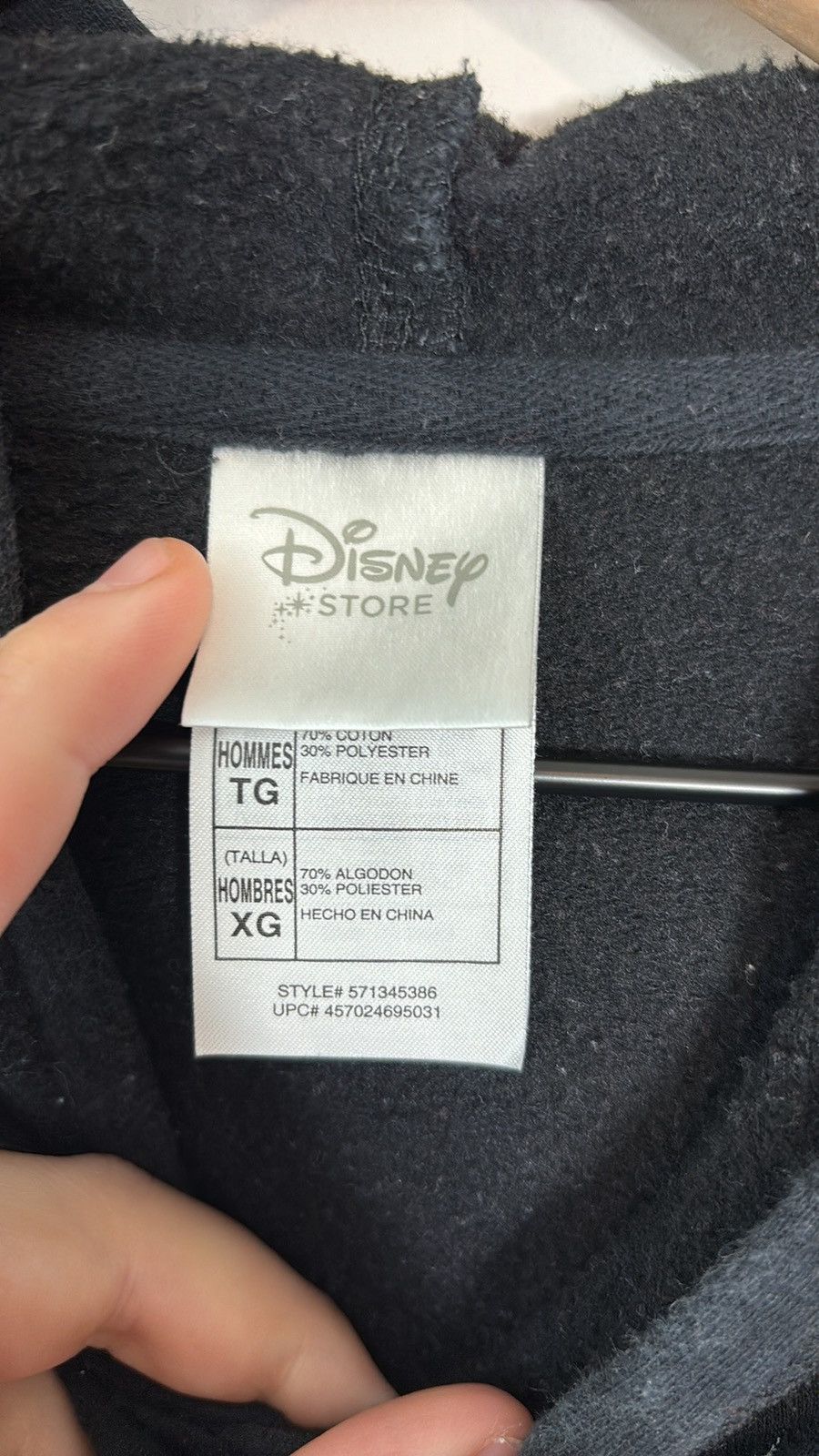 Disney × Vintage Vintage Disney Nightmare Before Christmas Hoodie Size US XL / EU 56 / 4 - 3 Thumbnail