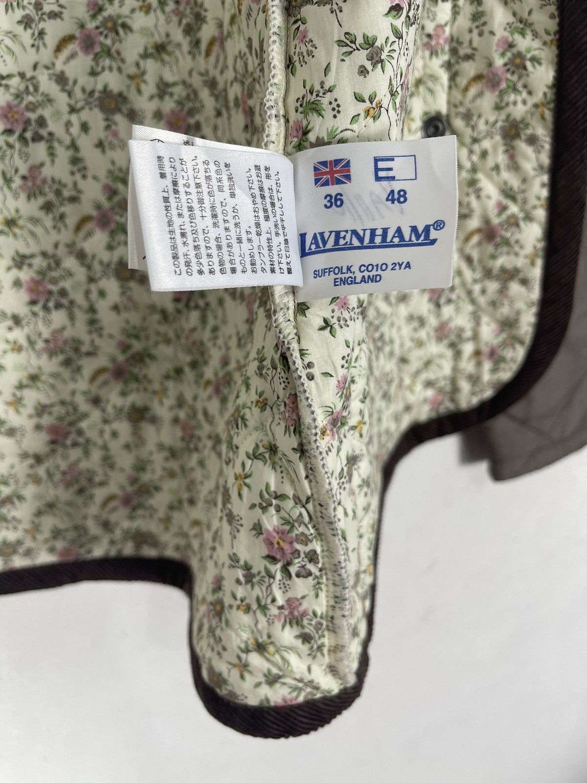 Designer × Lavenham Vintage Lavenham Quilted Jacket Size XS / US 0-2 / IT 36-38 - 12 Thumbnail