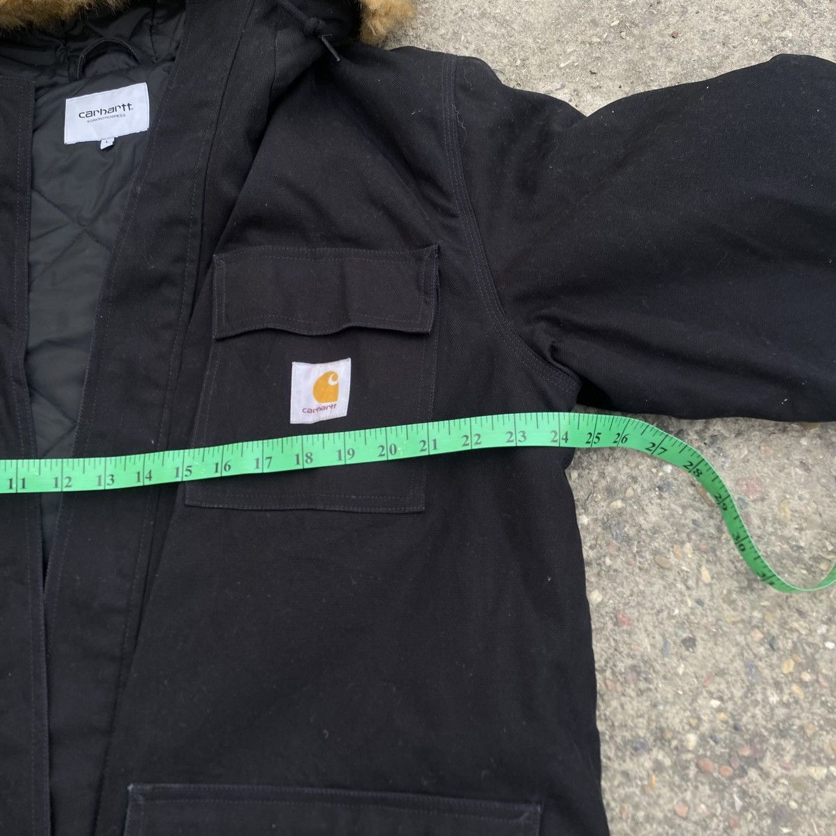 Carhartt Carhartt Siberian Parka – Black (WIP) Size US M / EU 48-50 / 2 - 14 Thumbnail