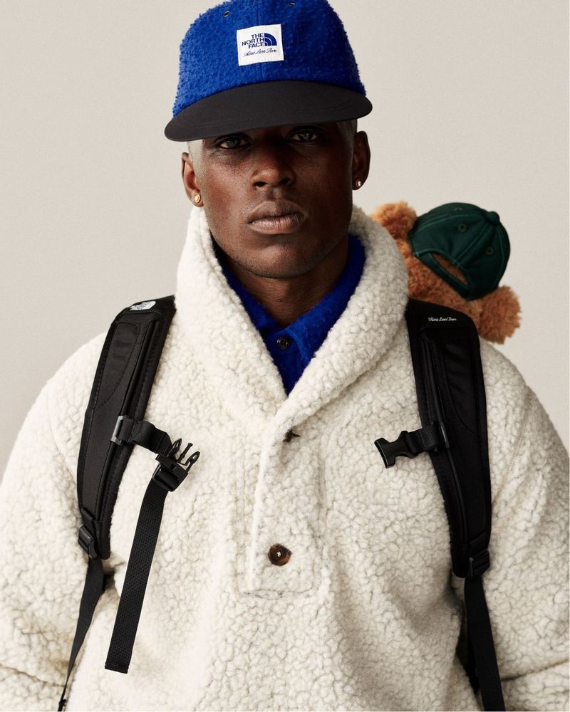 Aime Leon Dore Shawl Collar Fleece Pullover Size US L / EU 52-54 / 3 - 1 Thumbnail