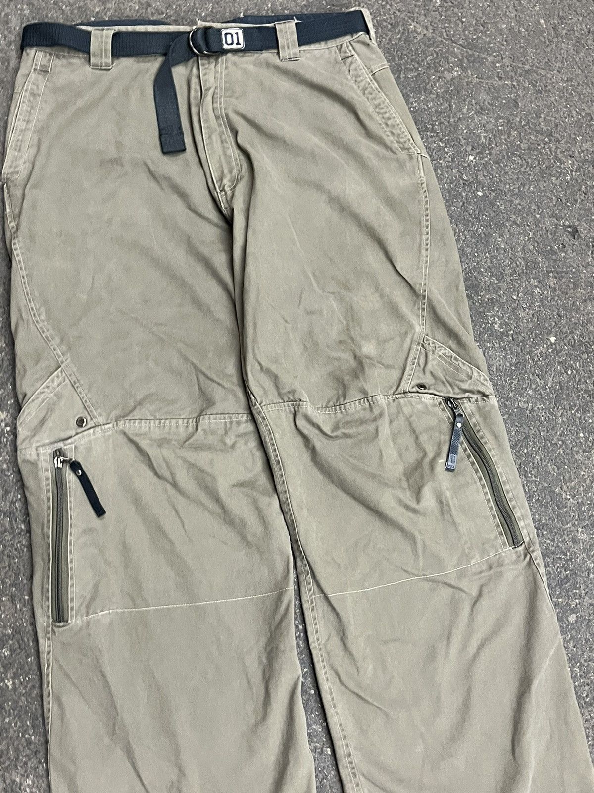 Vintage Utility cargo pants gorpcore y2k streetwear baggy fit hype Size US 36 / EU 52 - 3 Thumbnail