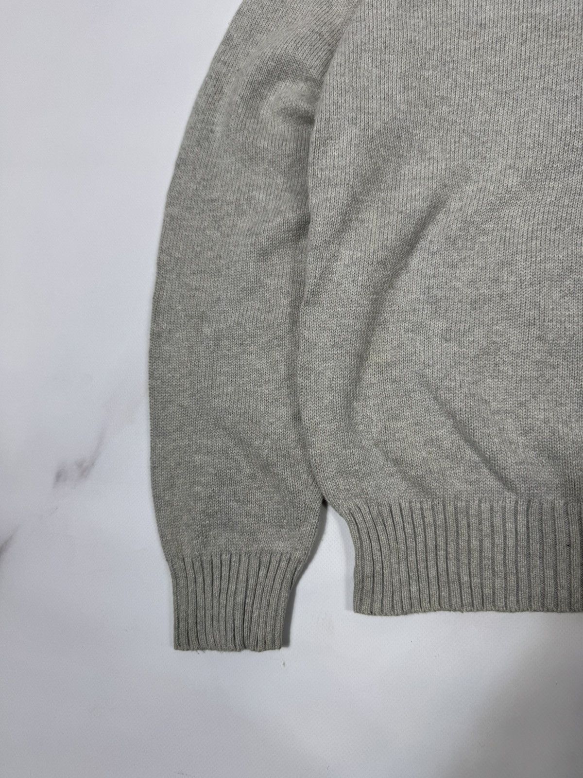 Polo Ralph Lauren Vintage Polo Ralph Lauren Gray Crewneck Knit Sweater Size US XL / EU 56 / 4 - 6 Thumbnail