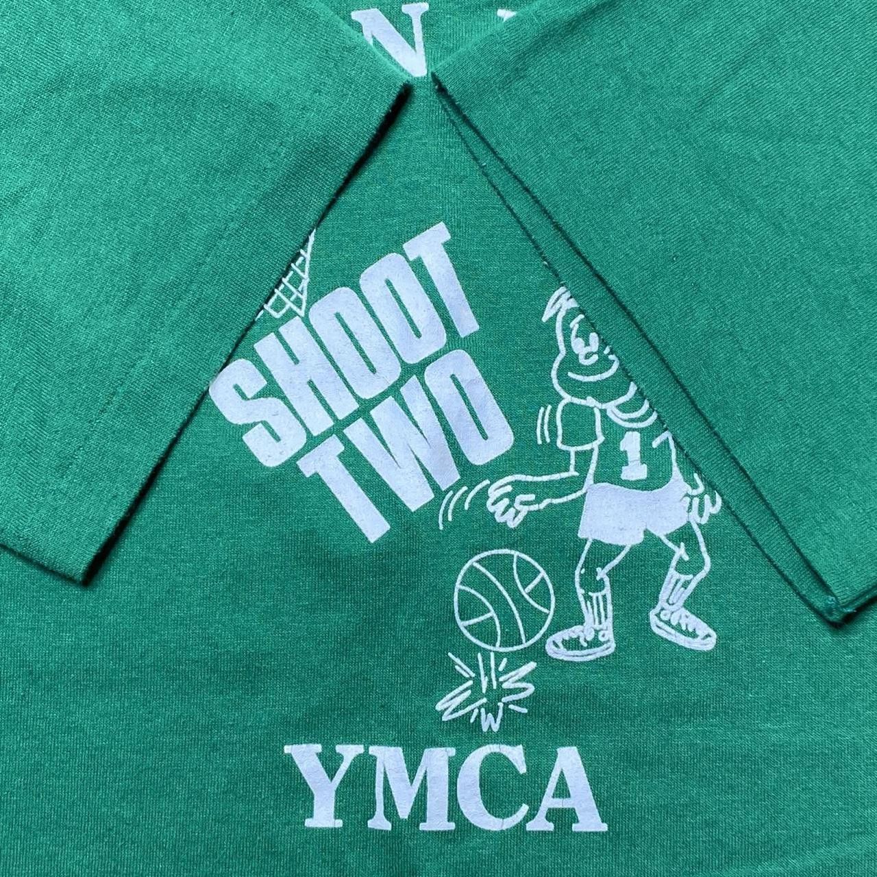 Jerzees True Vintage YMCA Green Basketball Gym Tee Size XL Size US XL / EU 56 / 4 - 3 Thumbnail