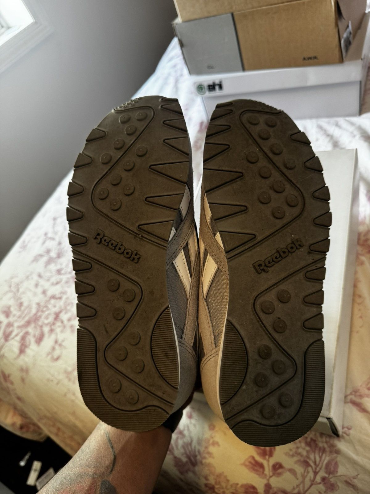 JJJJound × Reebok Reebok x JJJJound Classic Nylon Gray White Sneaker Men Size US 10 / EU 43 - 6 Thumbnail