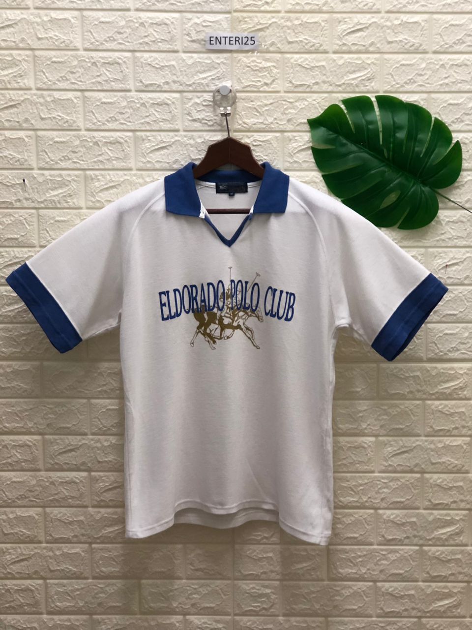 Polo Ralph Lauren vintage 1990s Eldorado Polo Club merchandise polo shirt. Size US M / EU 48-50 / 2 - 1 Thumbnail