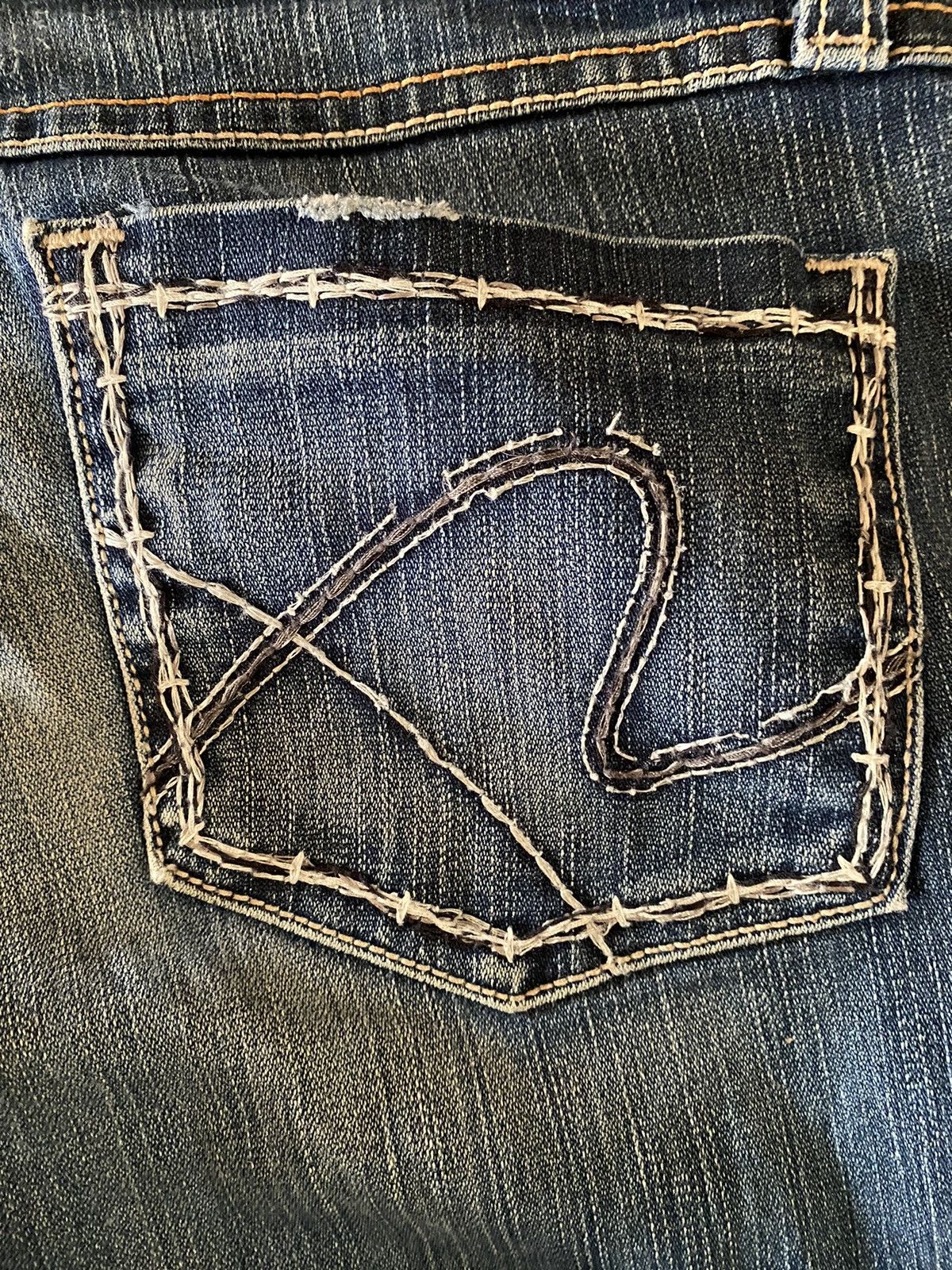 BKE × Japanese Brand × Vintage 🔥FLARE🔥🔥Japanese Brand BKE Flare Distressed Denim Size US 31 - 8 Thumbnail