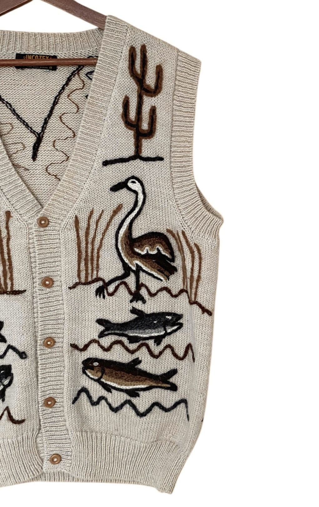 Handmade Vintage Brand Inca-tex Handmade Knitwear 1980s Size US M / EU 48-50 / 2 - 4 Thumbnail