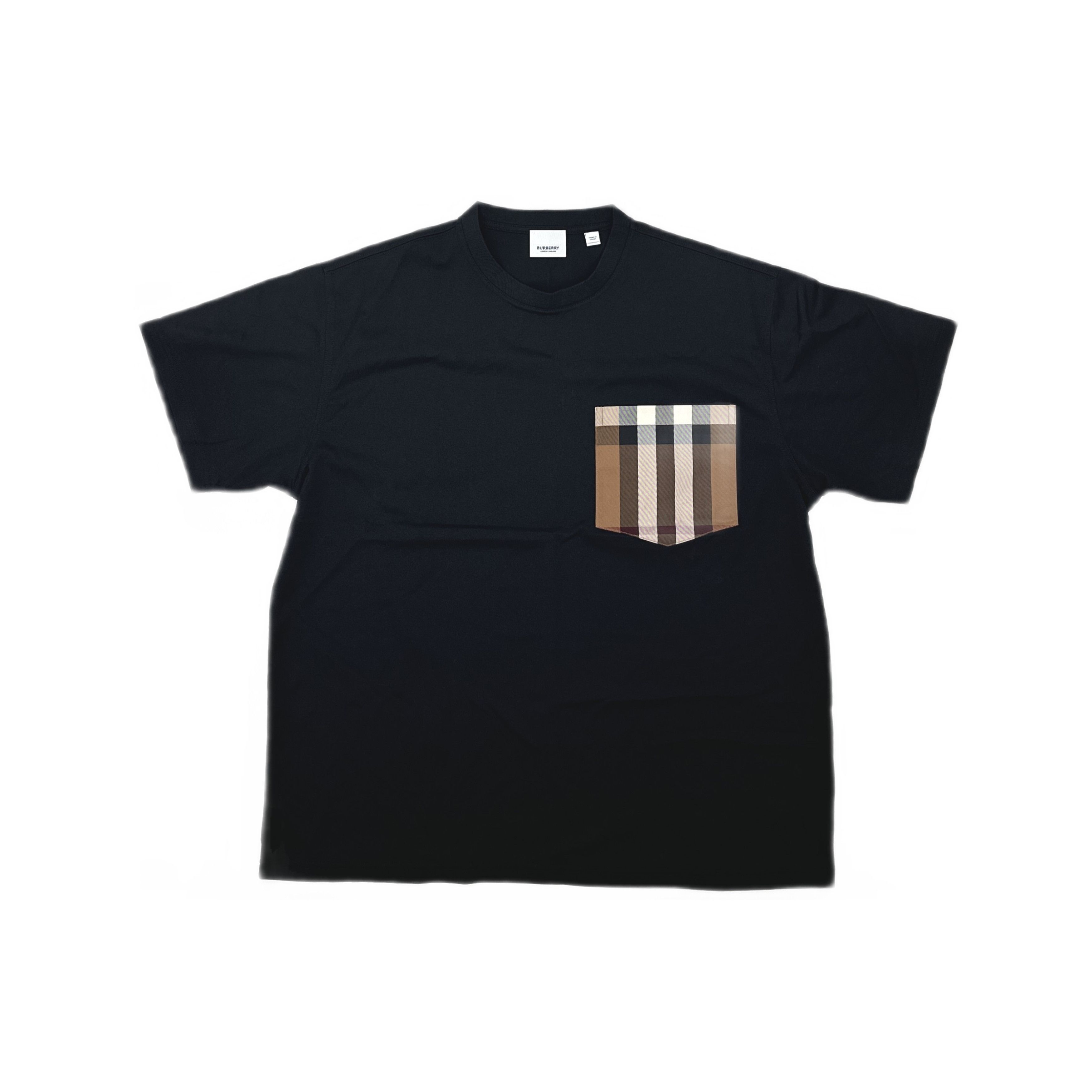 Burberry Burberry Check Pocket T-Shirt Size L Size L / US 10 / IT 46 - 1 Thumbnail