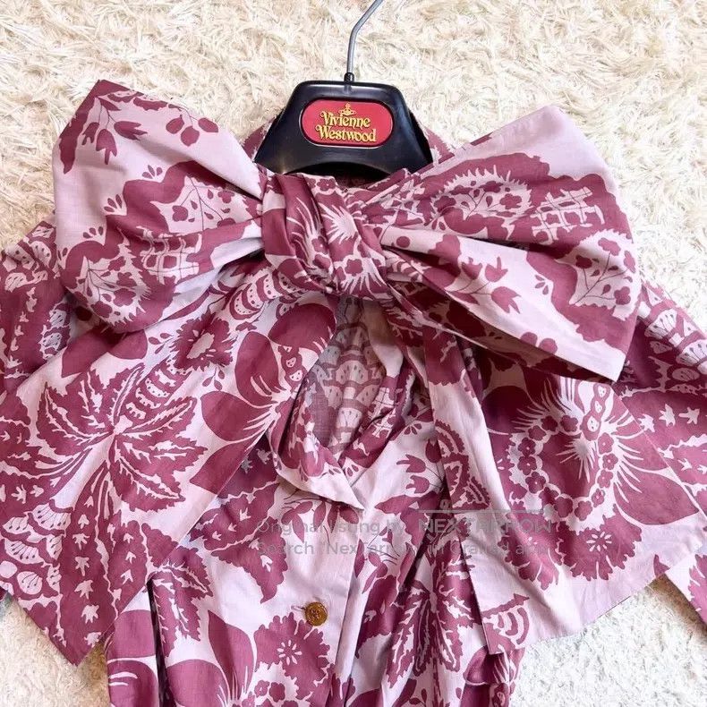 Vivienne Westwood Vivienne Westwood Bow print shirt Size M / US 6-8 / IT 42-44 - 4 Thumbnail