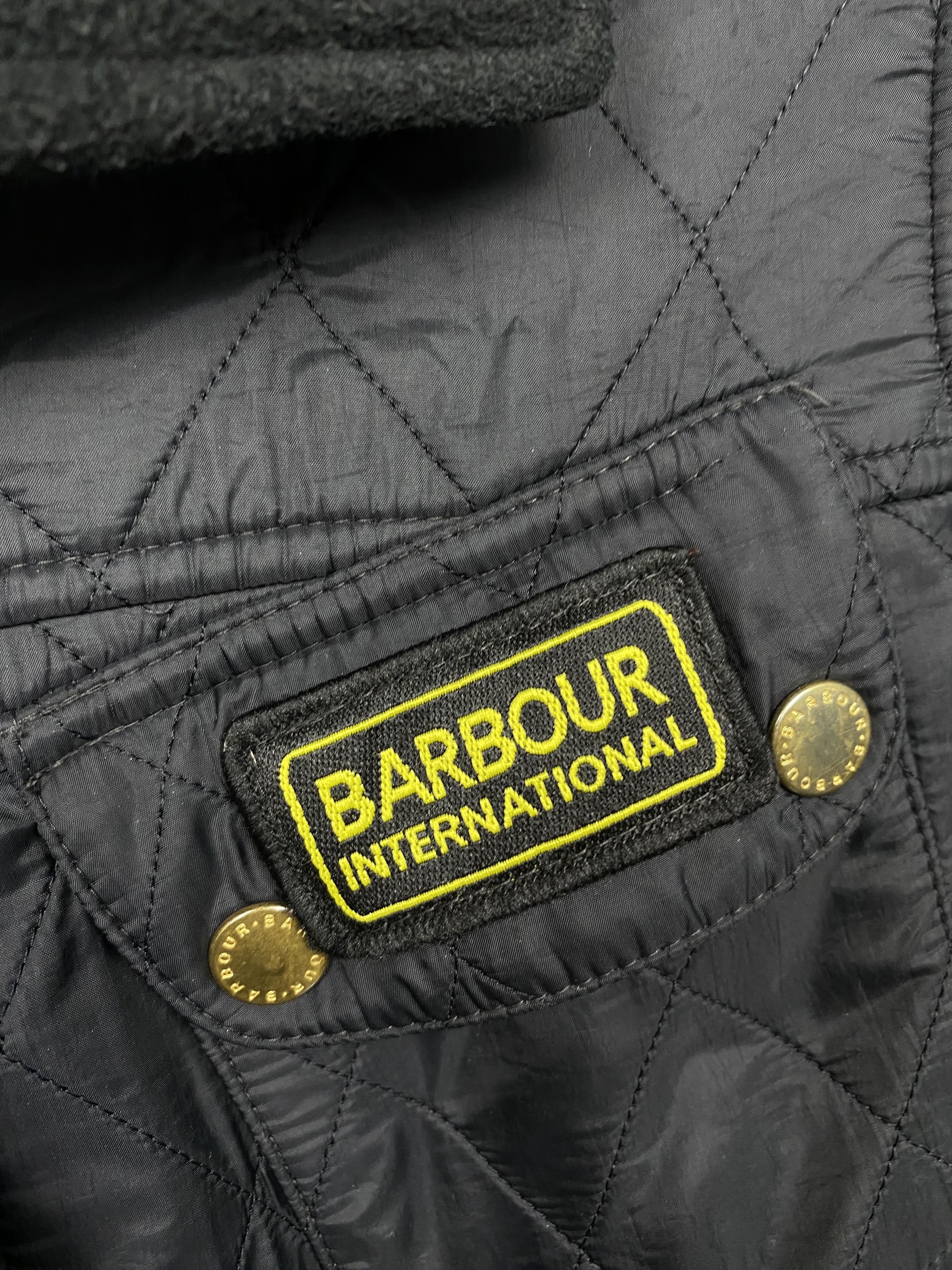 Barbour × Vintage Barbour International Womens Polarquilt Quilted Jacket Size M / US 6-8 / IT 42-44 - 6 Thumbnail