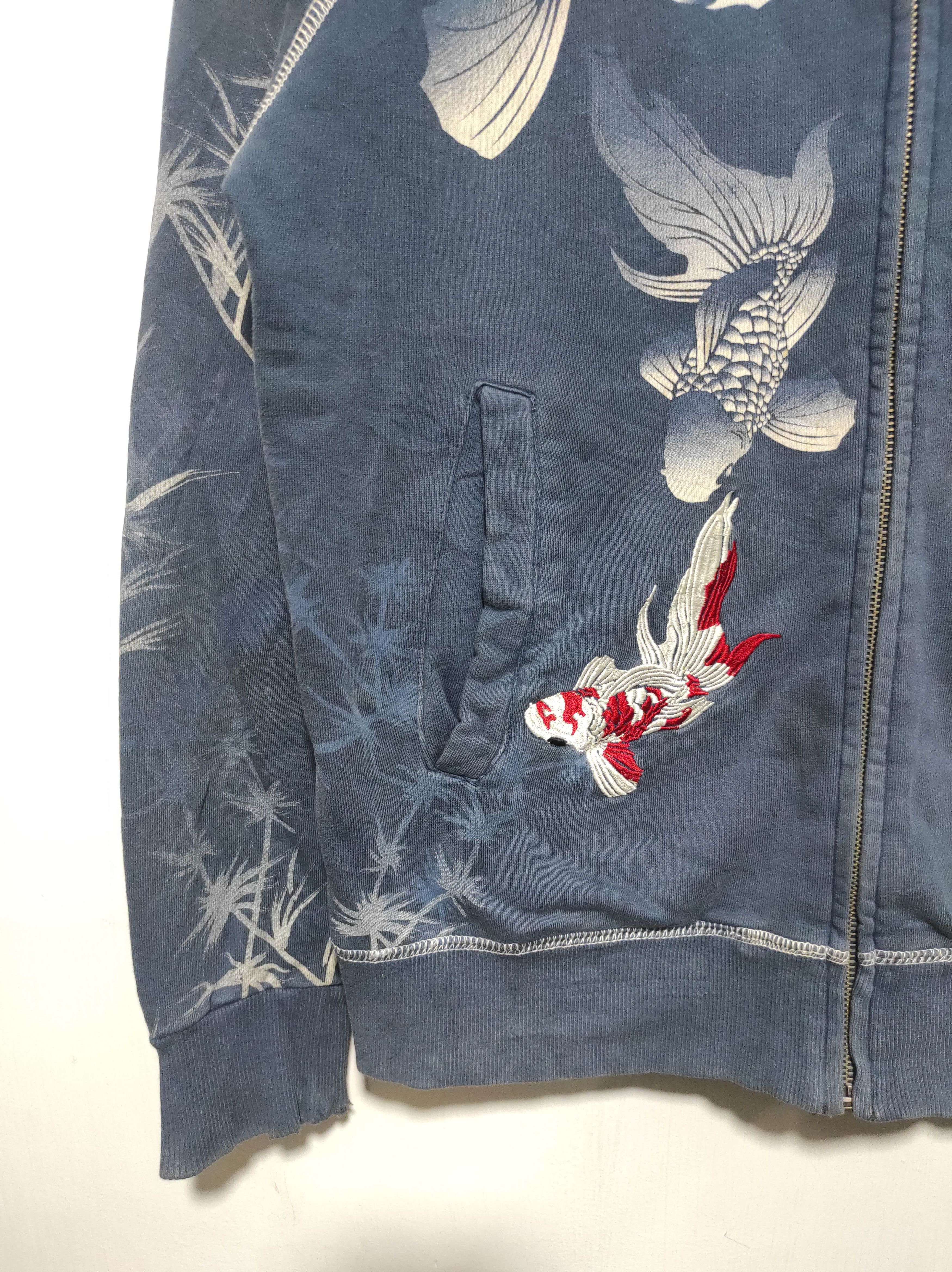 Hysteric Glamour Sukajan Japan Koi Fur Hoodie i6w9 LGB style Size US M / EU 48-50 / 2 - 5 Thumbnail