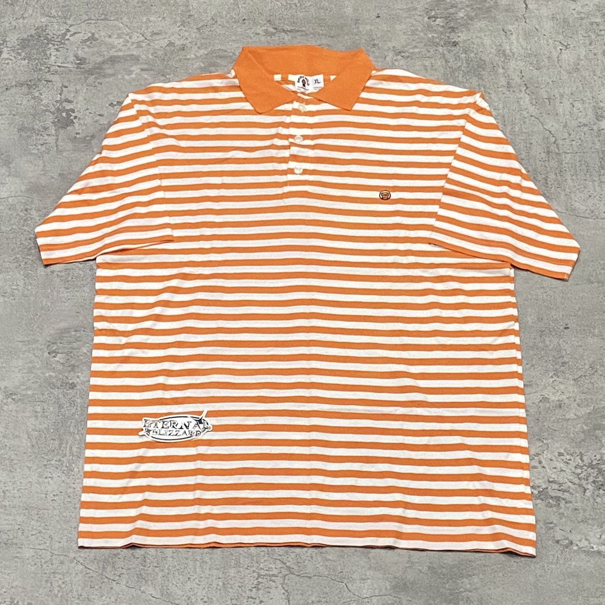 Bape Baby Milo One Point Polo Shirt Size US XL / EU 56 / 4 - 1 Thumbnail