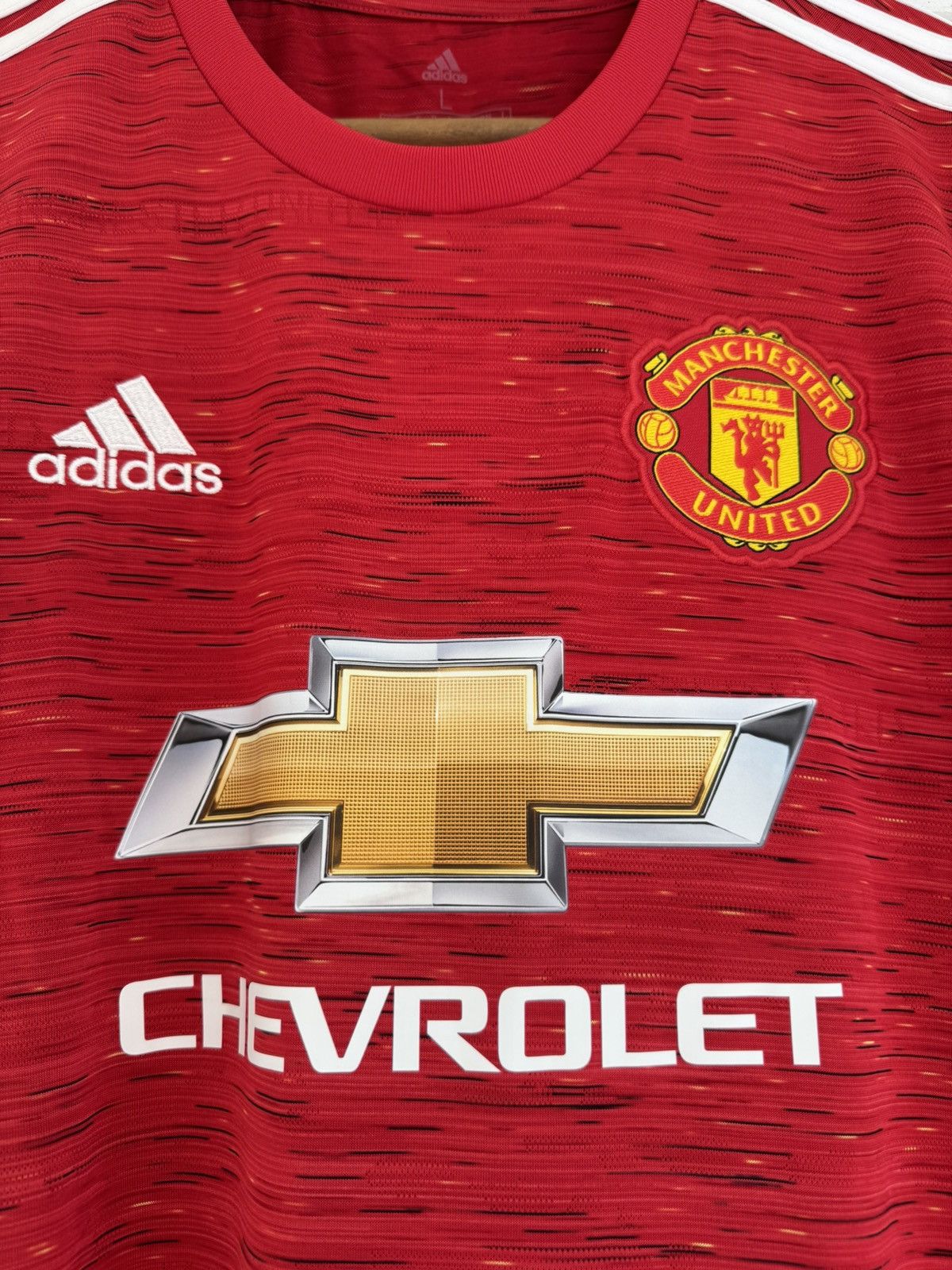 Adidas Manchester United 2020-2021 Home Soccer Jersey Football Kit Size US L / EU 52-54 / 3 - 7 Thumbnail