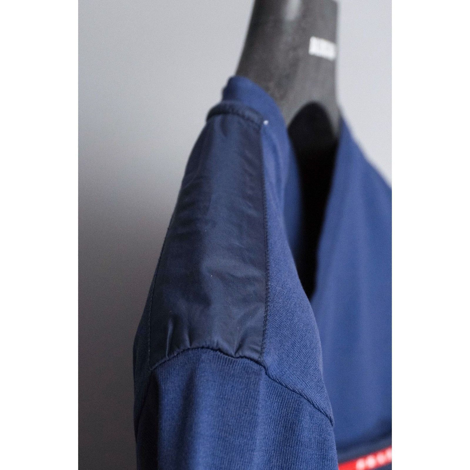 Prada Prada blue nylon pocket sport linea rossa logo tee shirt Size US S / EU 44-46 / 1 - 6 Thumbnail