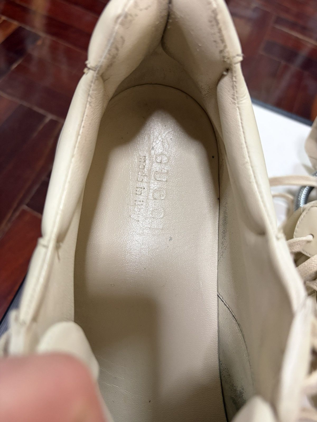 Gucci Gucci Rhyton Leather Sneakers Size US 9 / EU 42 - 9 Thumbnail