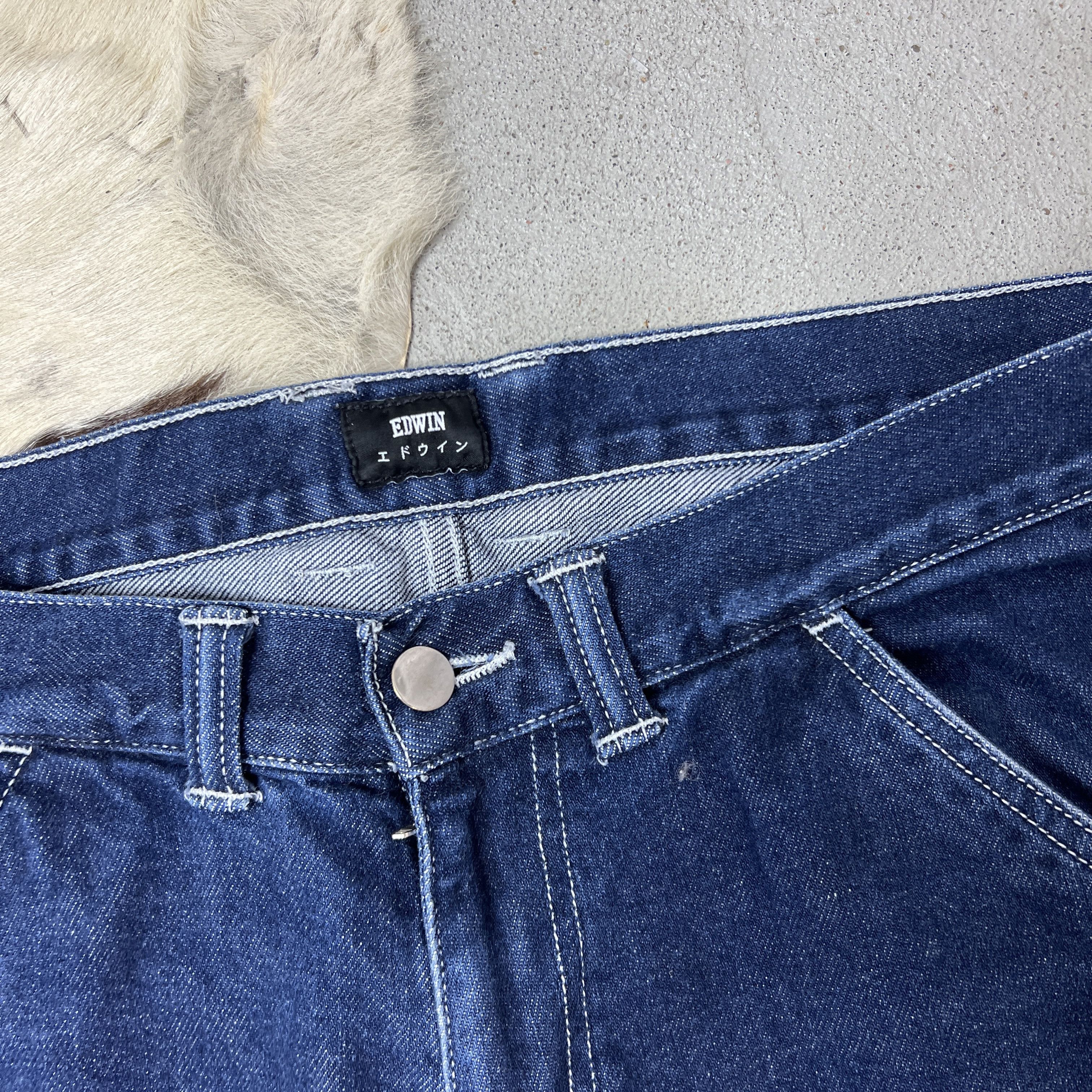 Vintage Edwin Carpenter Jeans Size US 33 - 3 Thumbnail