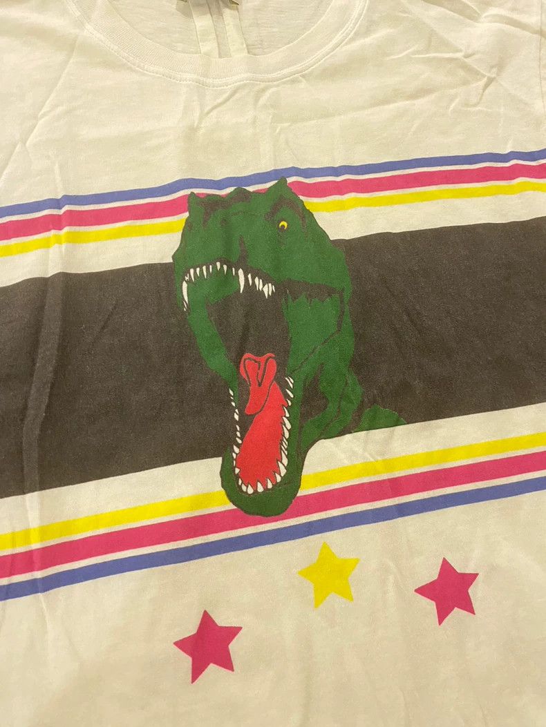 Saint Laurent Paris Saint laurent paris Dinosaur T-Shirt 2506-Nextarrow Size US XS / EU 42 / 0 - 2 Thumbnail