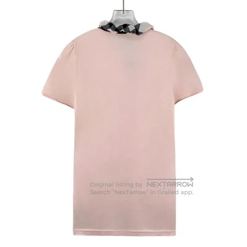 Burberry Burberry Pink Cotton Women's T-Shirt. Size XS / US 0-2 / IT 36-38 - 2 Thumbnail