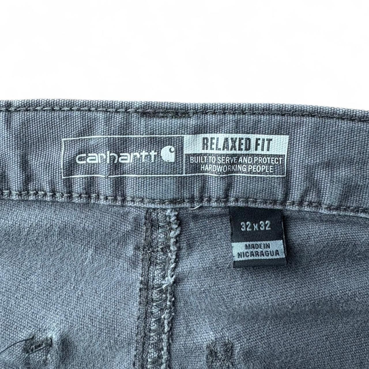Carhartt Y2K Grey Carhartt Relaxed Fit Work Pants Size US 32 / EU 48 - 4 Thumbnail