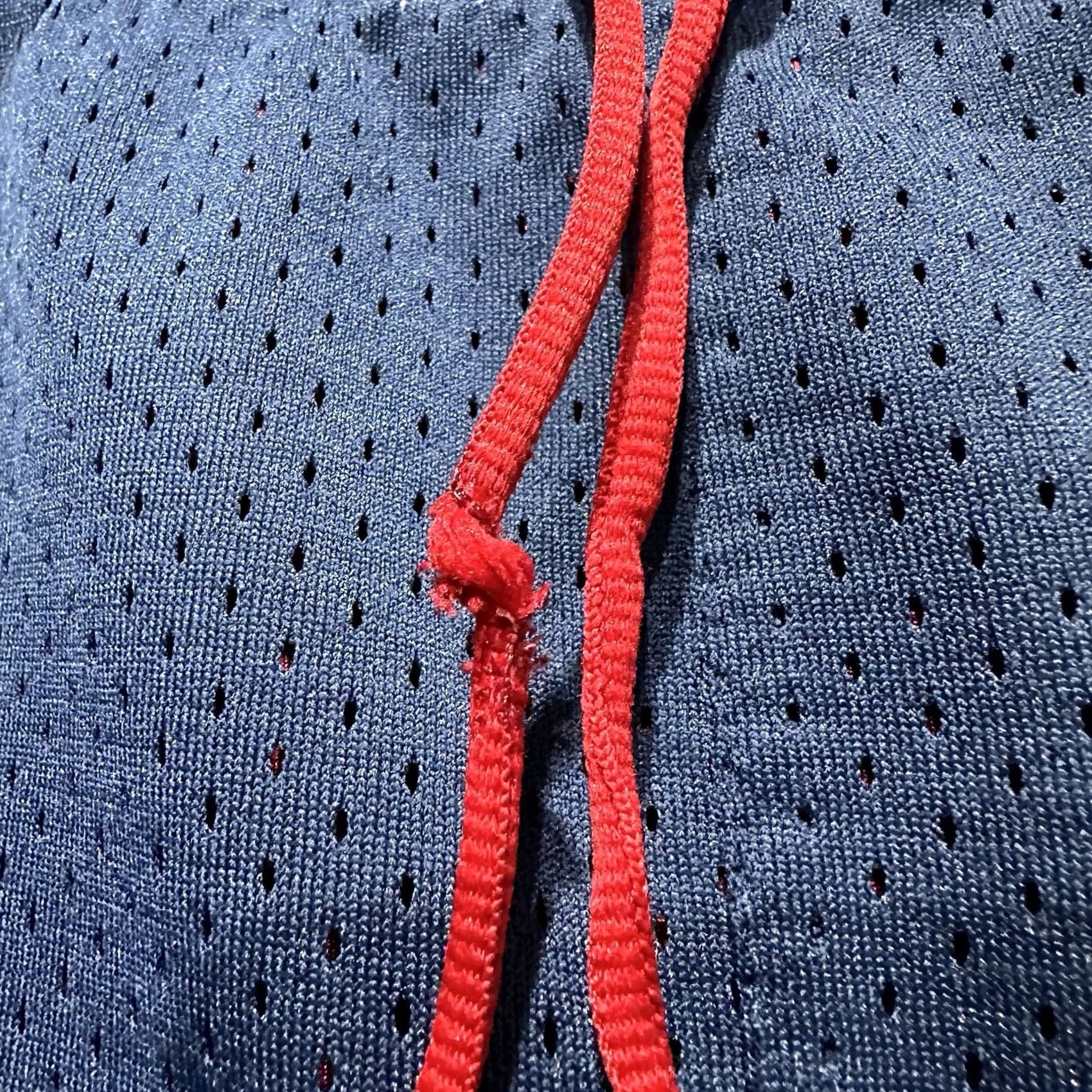 Nike VINTAGE Nike Basketball Shorts Mens L Blue Red White Satin Reversible Y2K 90s Baggy Athletic 90s Mens Size US 33 - 6 Thumbnail