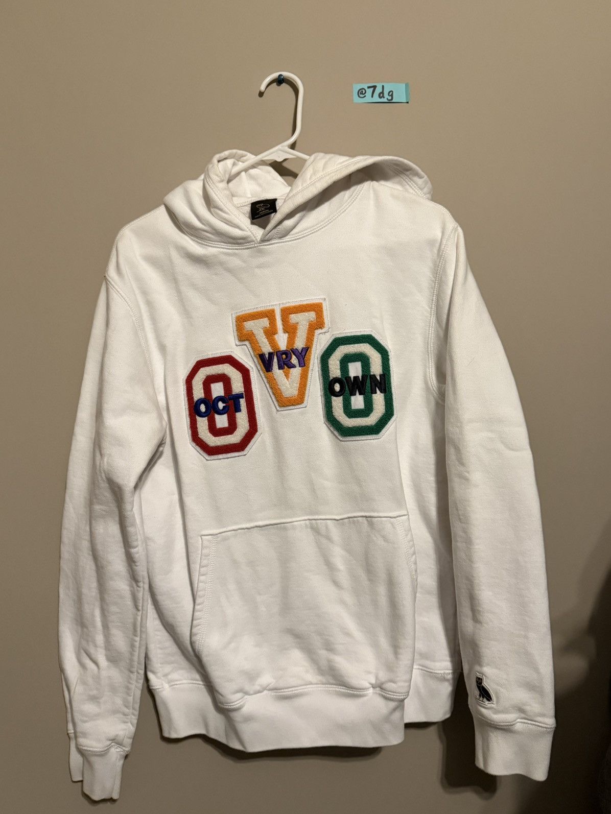 October's Very Own OVO Chenille Hoodie Size US M / EU 48-50 / 2 - 1 Thumbnail