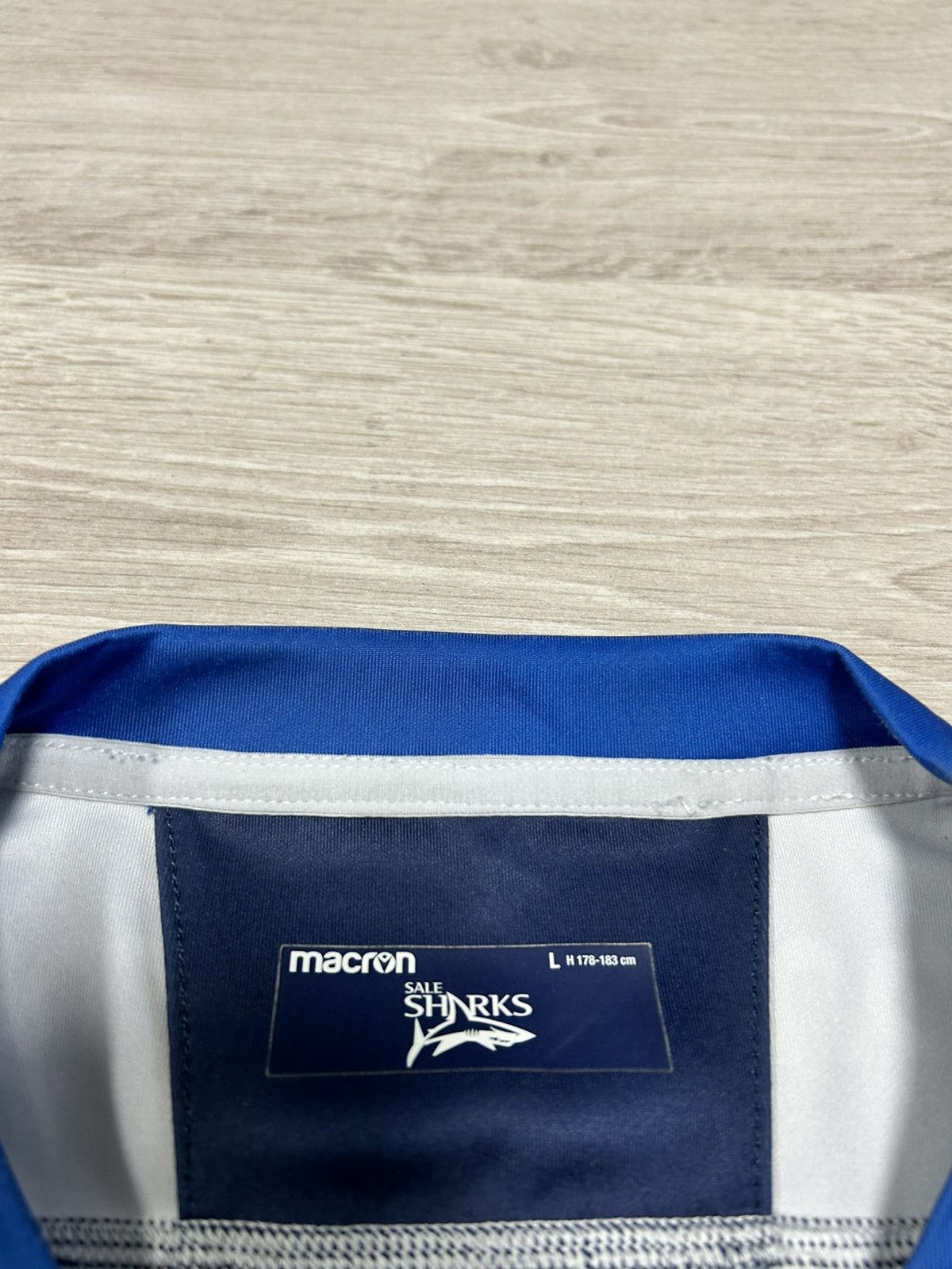 Macron Sale Sharks Rugby Home Shirt 2021/2022 Macron Size US L / EU 52-54 / 3 - 4 Thumbnail