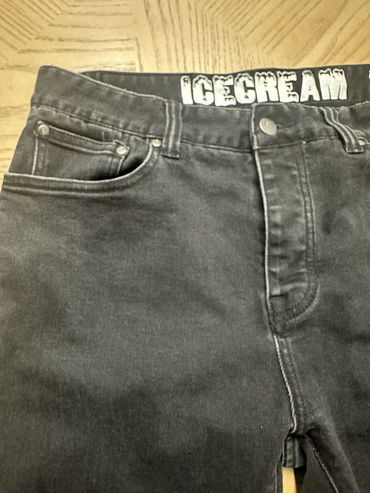 Icecream black jeans are the Icecream Solar Flare Jean, Size US 34 / EU 50 - 5 Thumbnail