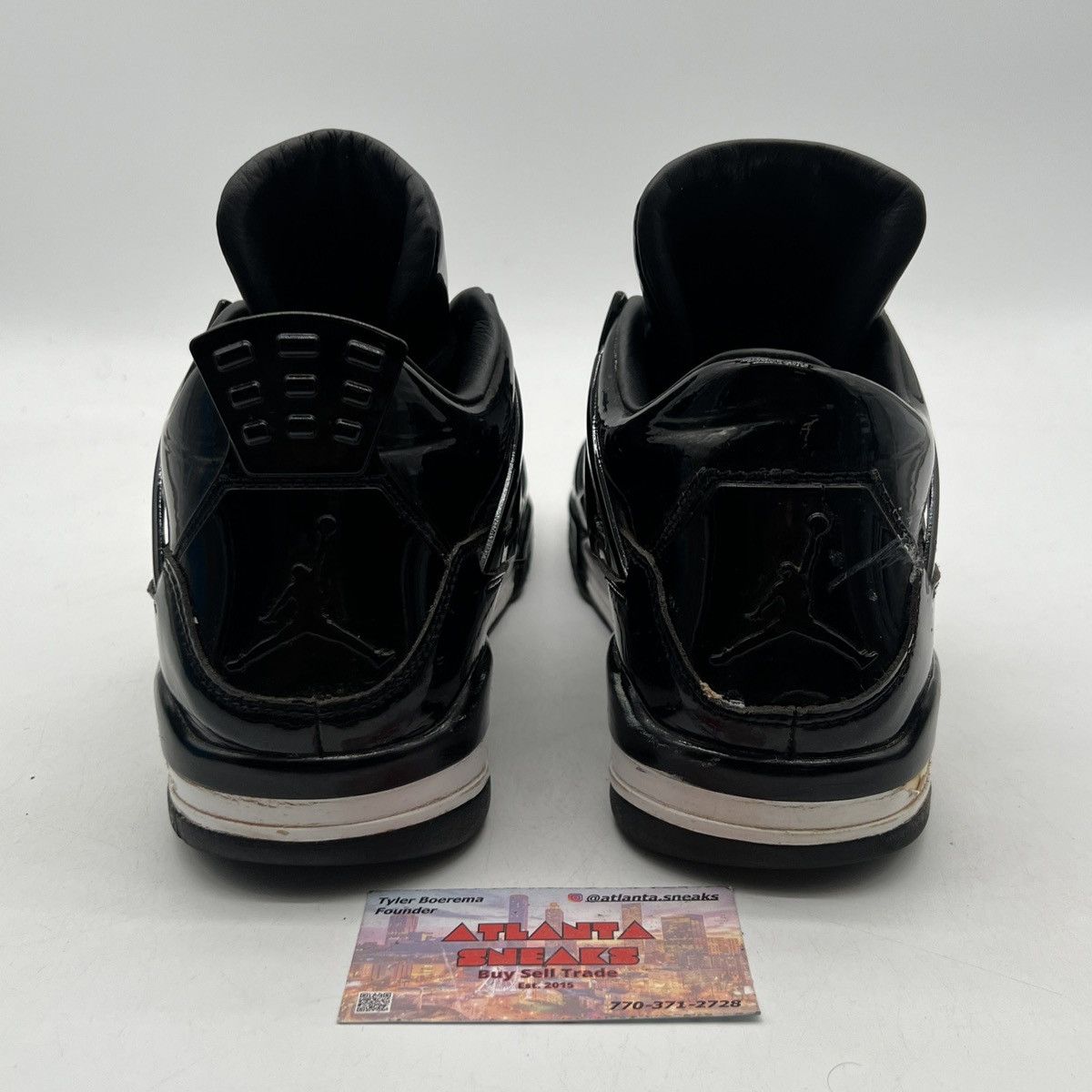 Jordan Brand Air Jordan 4 11lab4 black Size US 10.5 / EU 43-44 - 3 Thumbnail