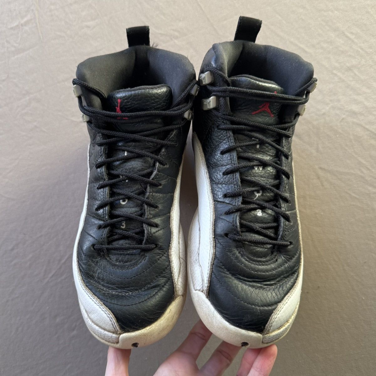 Jordan Brand × Vintage Air Jordan 12 Retro “Playoffs” Sneakers Size US 6.5 / EU 39-40 - 4 Thumbnail