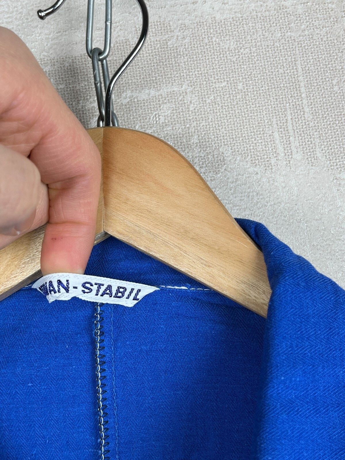 Le Laboureur Vintage 80's OTAVAN-STABIL Czech Work Chore Jacket Size US L / EU 52-54 / 3 - 9 Thumbnail