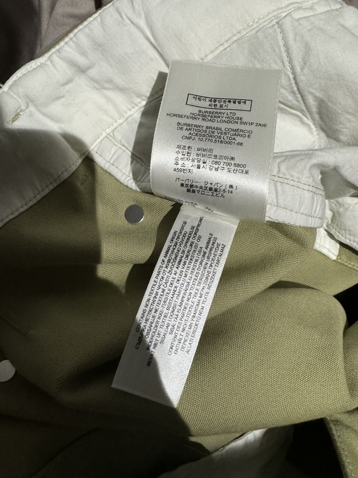 Burberry Burberry Straight Leg Pants Size US 30 / EU 46 - 6 Thumbnail