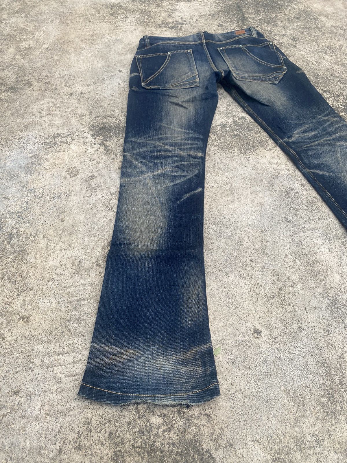 If Six Was Nine × Japanese Brand × Nicole Club Flare Jeans Nicole Club Clawmark Zipper Bootcut Size US 30 / EU 46 - 13 Thumbnail