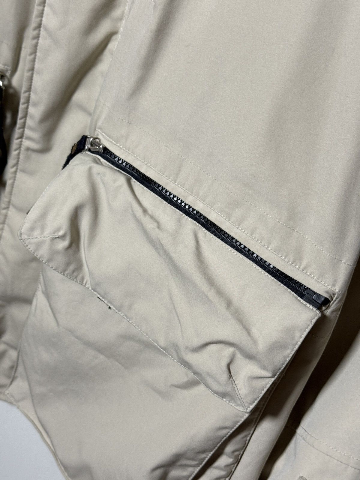 Giorgio Armani Armani Shimmer Nylon Multipocket Transformer Field Parka Size US L / EU 52-54 / 3 - 14 Thumbnail