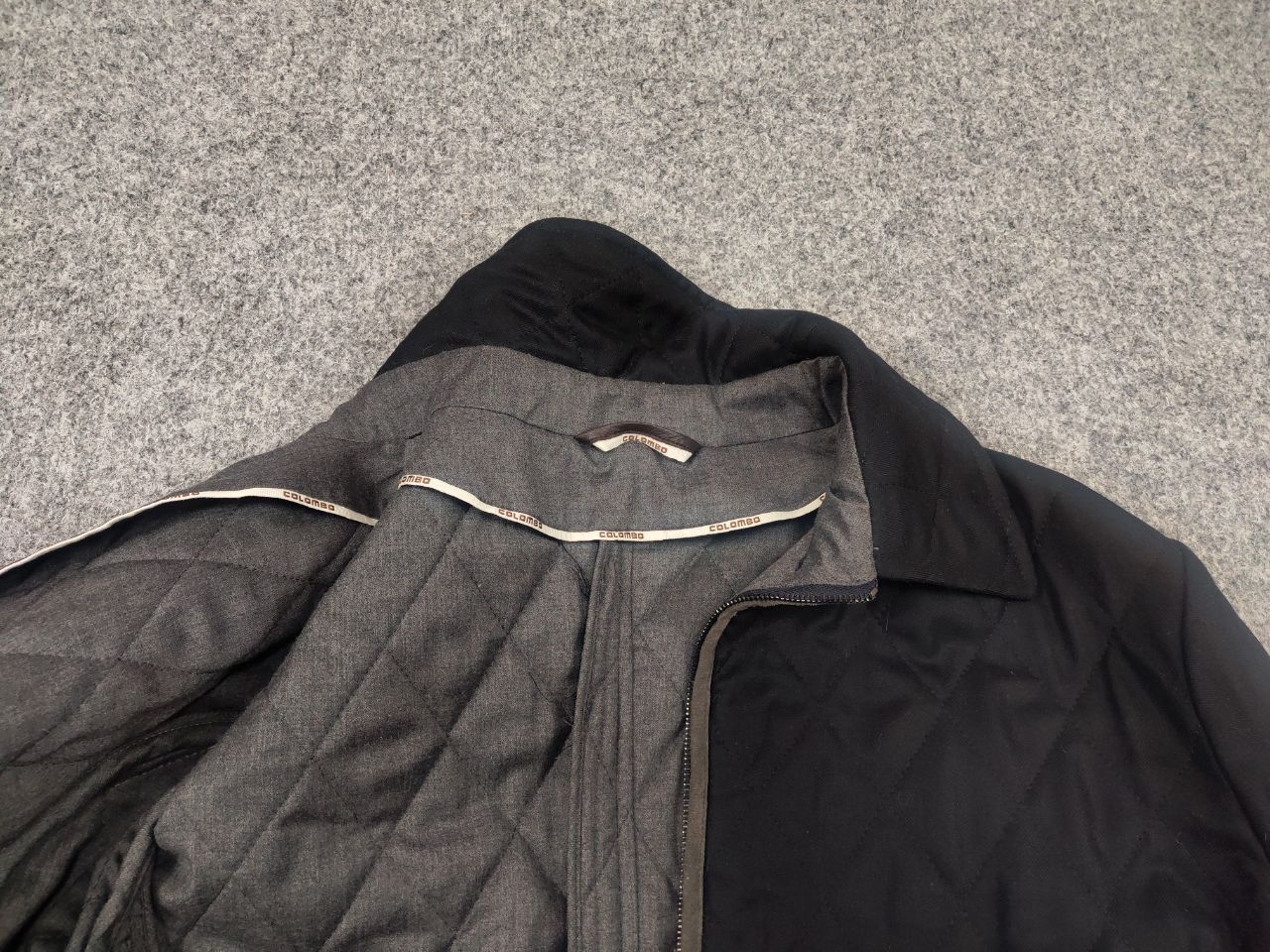 Colombo Colombo Italy Design cashmere quality Zip Black Jacket Size L / US 10 / IT 46 - 21 Thumbnail