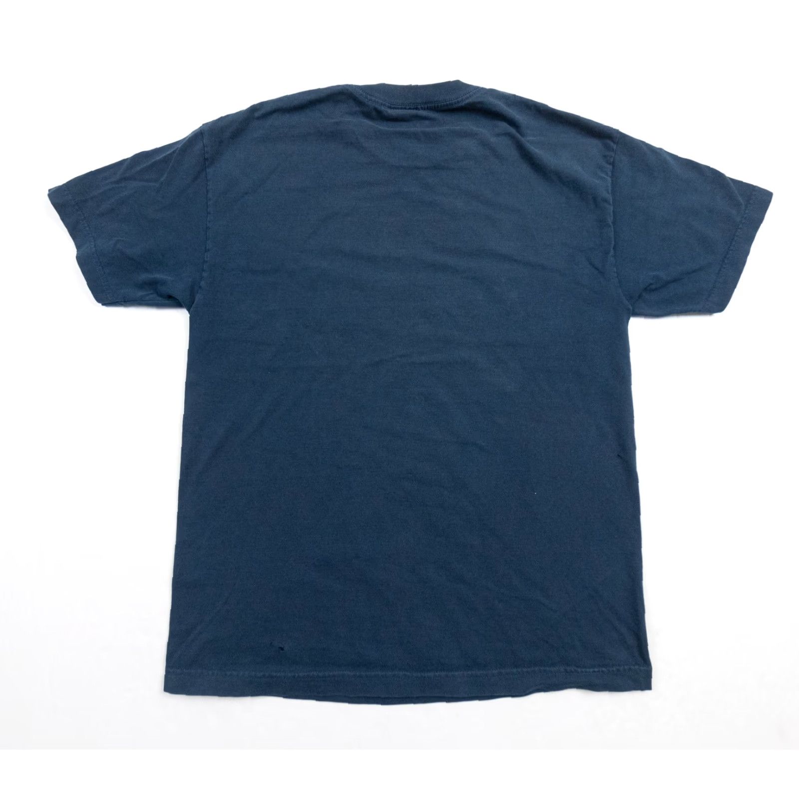 Vintage VINTAGE Adio T-Shirt Mens Large Blue Short Sleeve Crew Neck Logo Knit Cotton 90s 2000s Skateboard Streetwear Mens Size US L / EU 52-54 / 3 - 6 Thumbnail