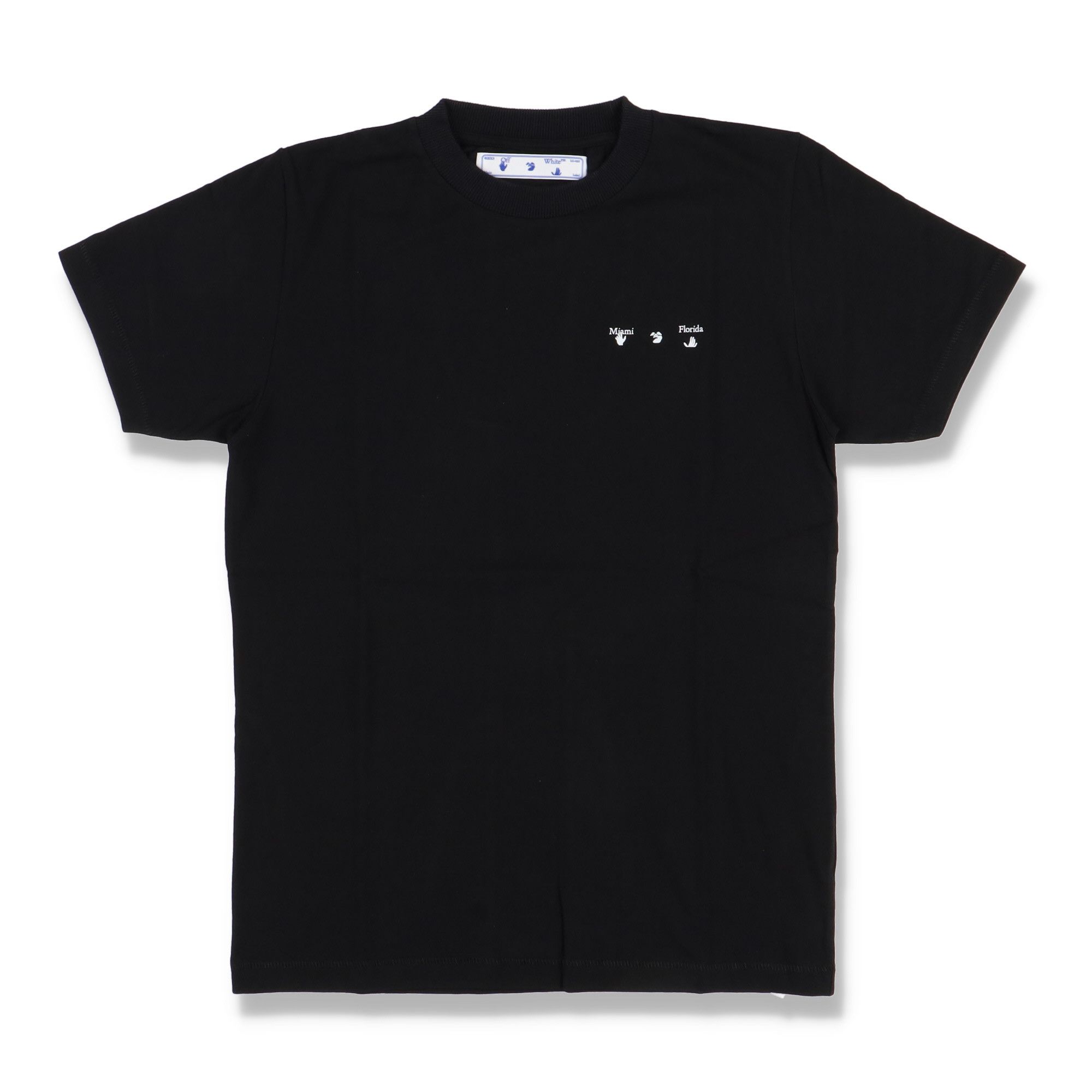 Off-White Black Miami Exclusive Arrows T-Shirt Size US S / EU 44-46 / 1 - 2 Thumbnail