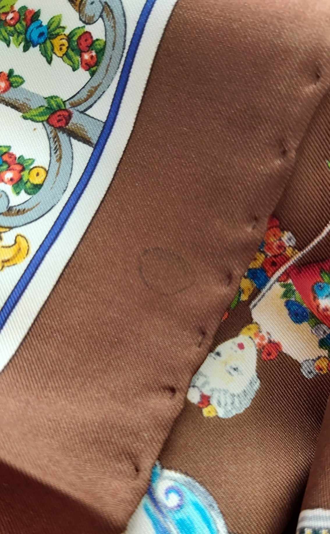 Karl Lagerfeld × Vintage Karl Lagerfeld silk scarf Italy Size ONE SIZE - 4 Thumbnail