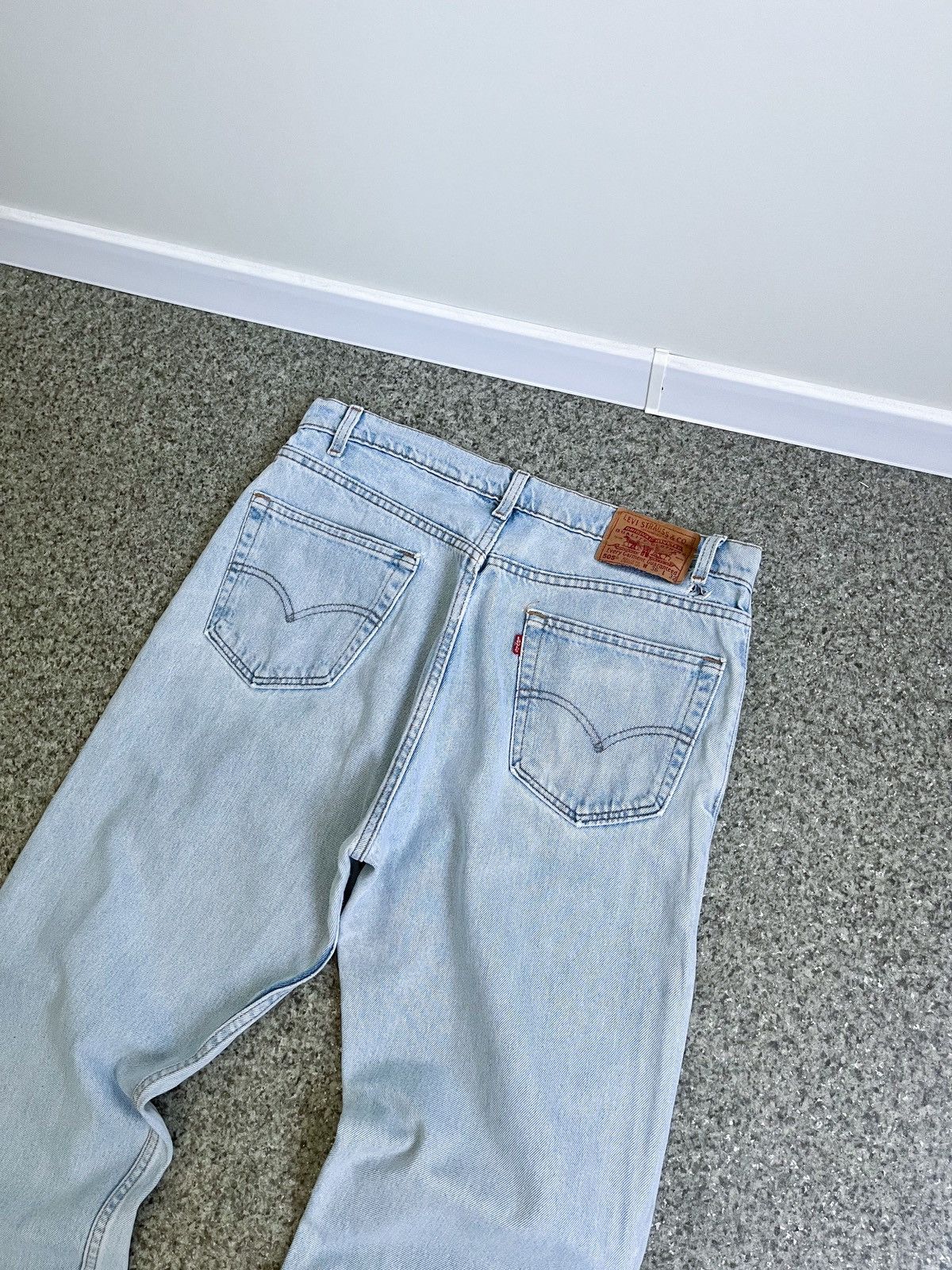 Levi's × Levi's Vintage Clothing VINTAGE 90’s 505 LEVI’s MADE IN USA DISTRESSED W36 L32 Size US 36 / EU 52 - 2 Thumbnail