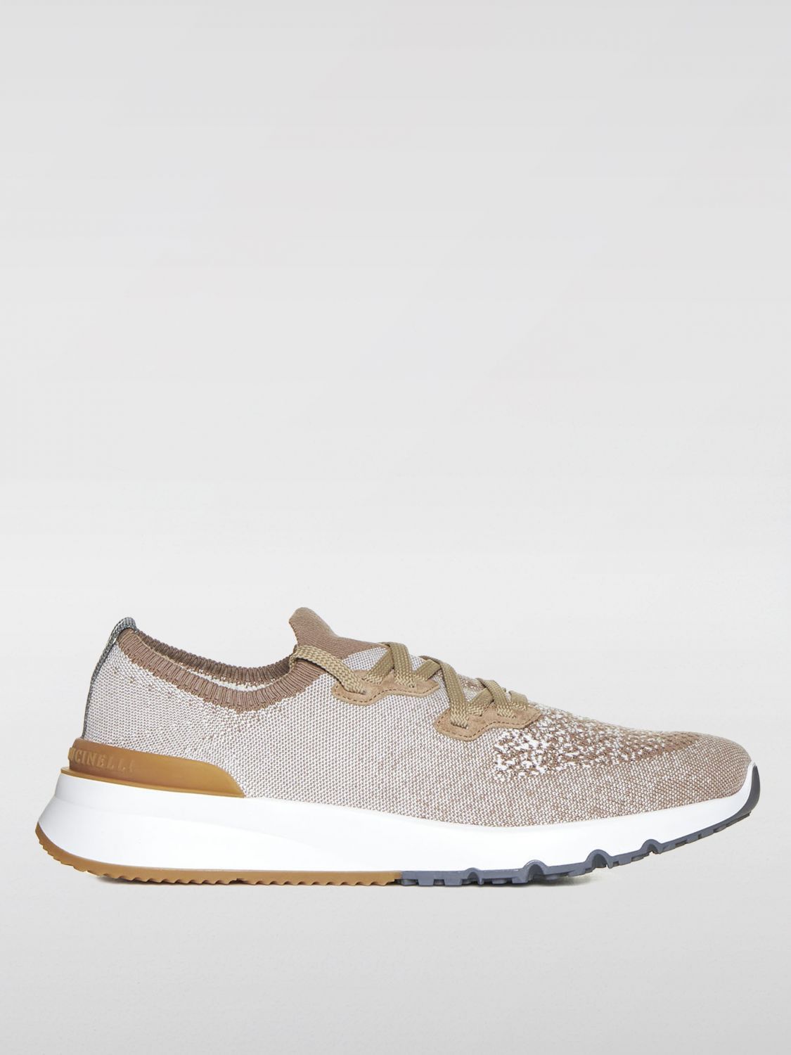image of Brunello Cucinelli Sneakers Men Beige (Size 11)