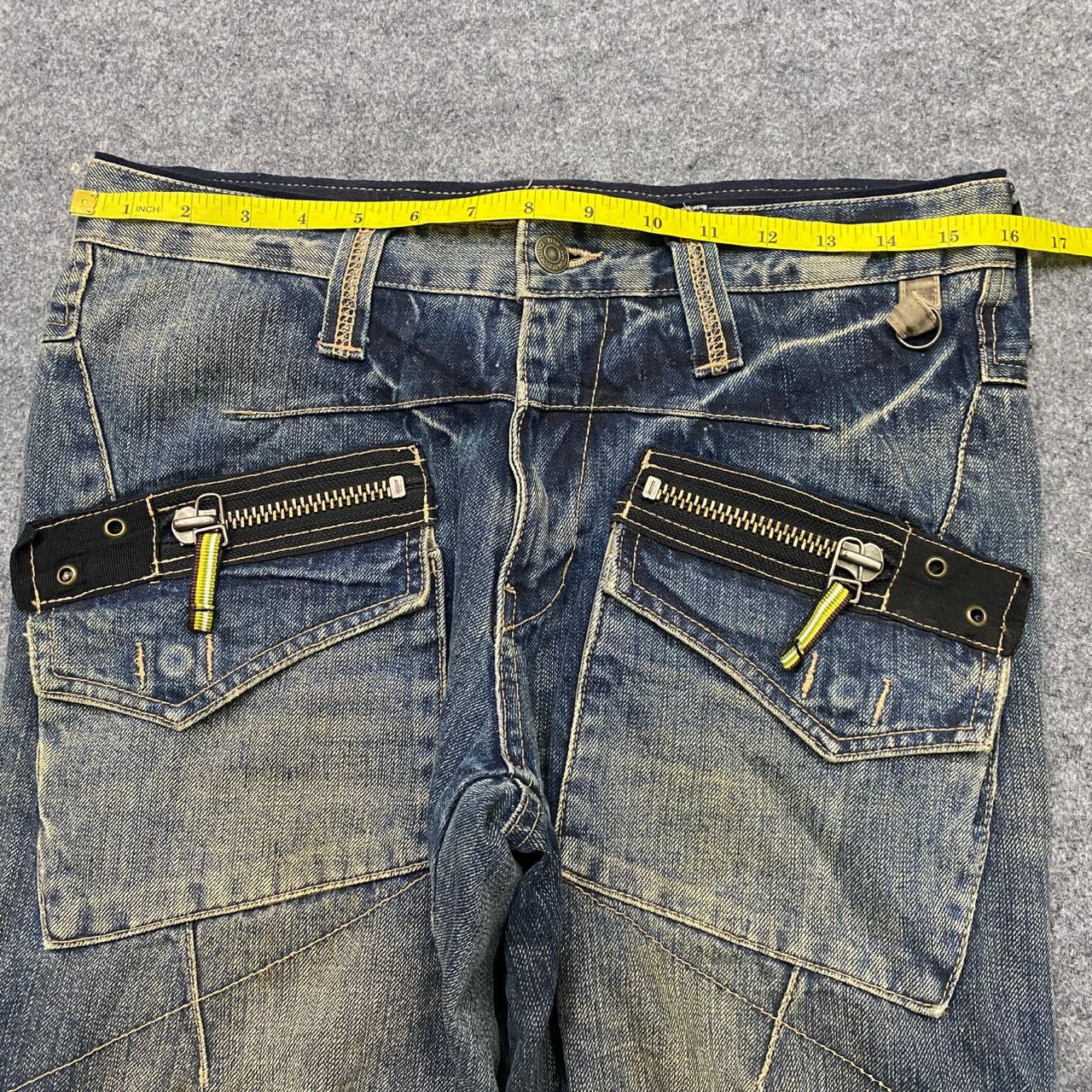 Hysteric Glamour 💥Best Offer💥Vintage PPFM Punk Distressed Denim Size US 32 / EU 48 - 4 Thumbnail