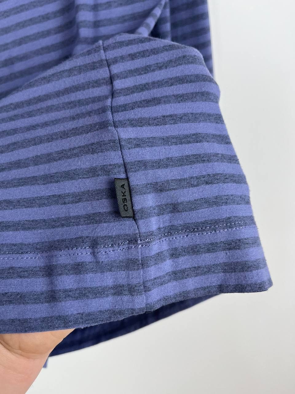OSKA OSKA Germany Blue Striped Cowl Neck Top Size 2 M Lagenlook Size M / US 6-8 / IT 42-44 - 6 Thumbnail